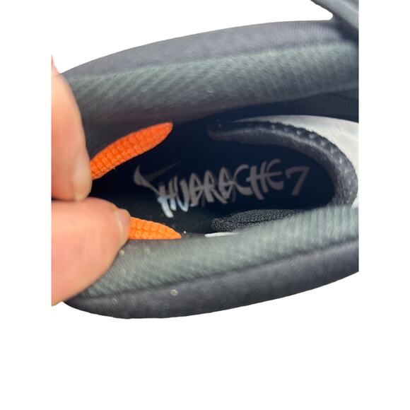 NIKE Huarache Seven Men's lacrosse Cleats Size 14 white - Picture 9 of 11